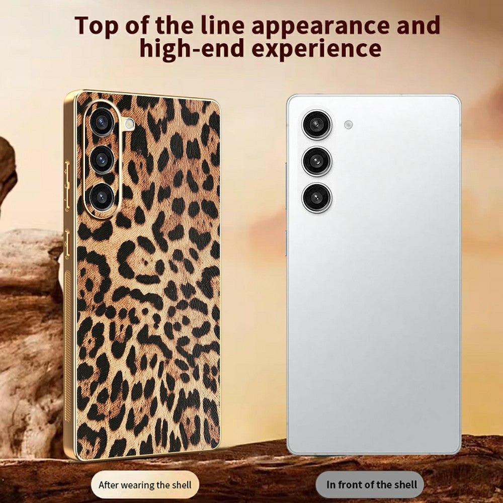 Galaxy S23 Plus Schutzhülle – Mit Leopardenmuster