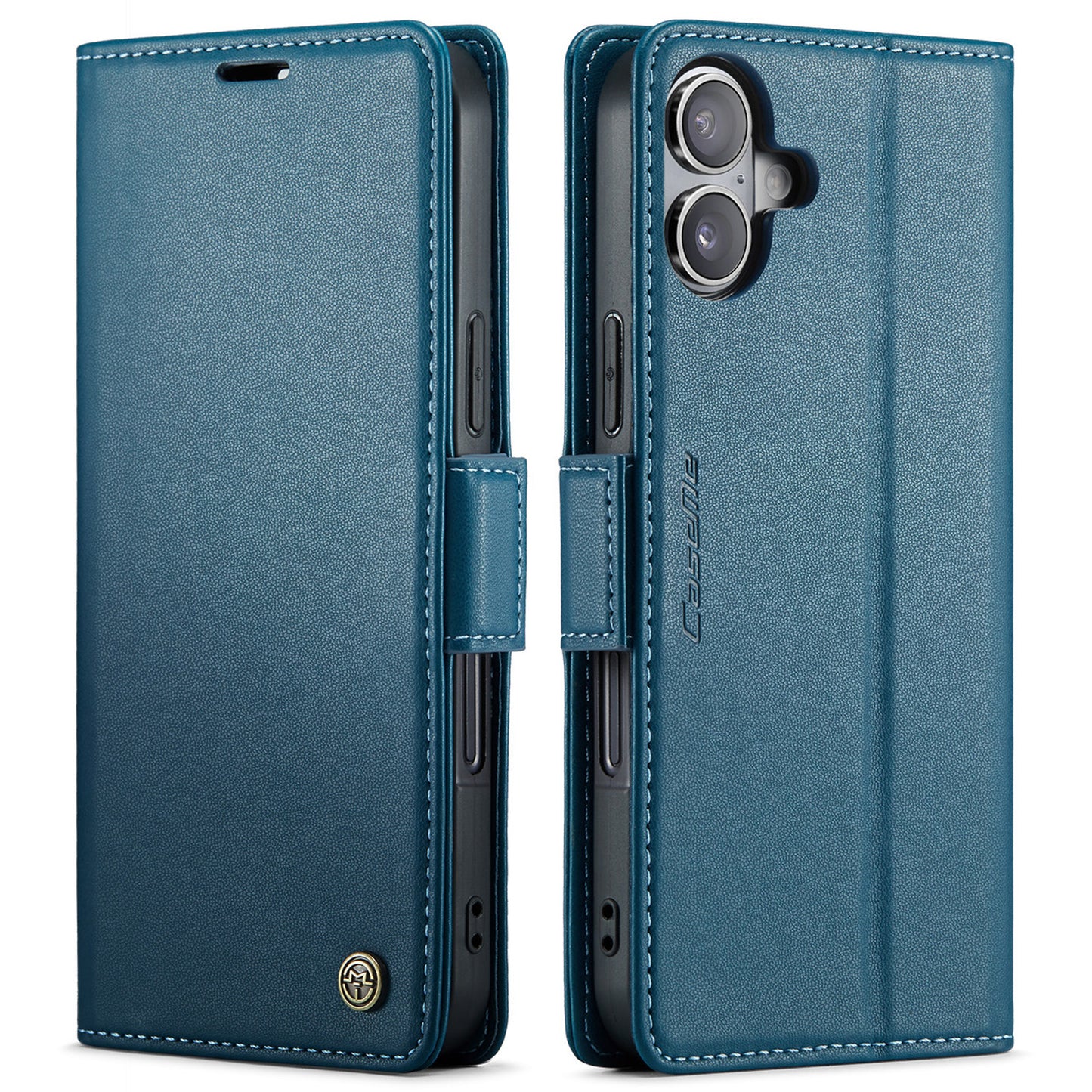 iPhone 17 Glänzende Wallet-Hülle – RFID-Schutz & Ständer
