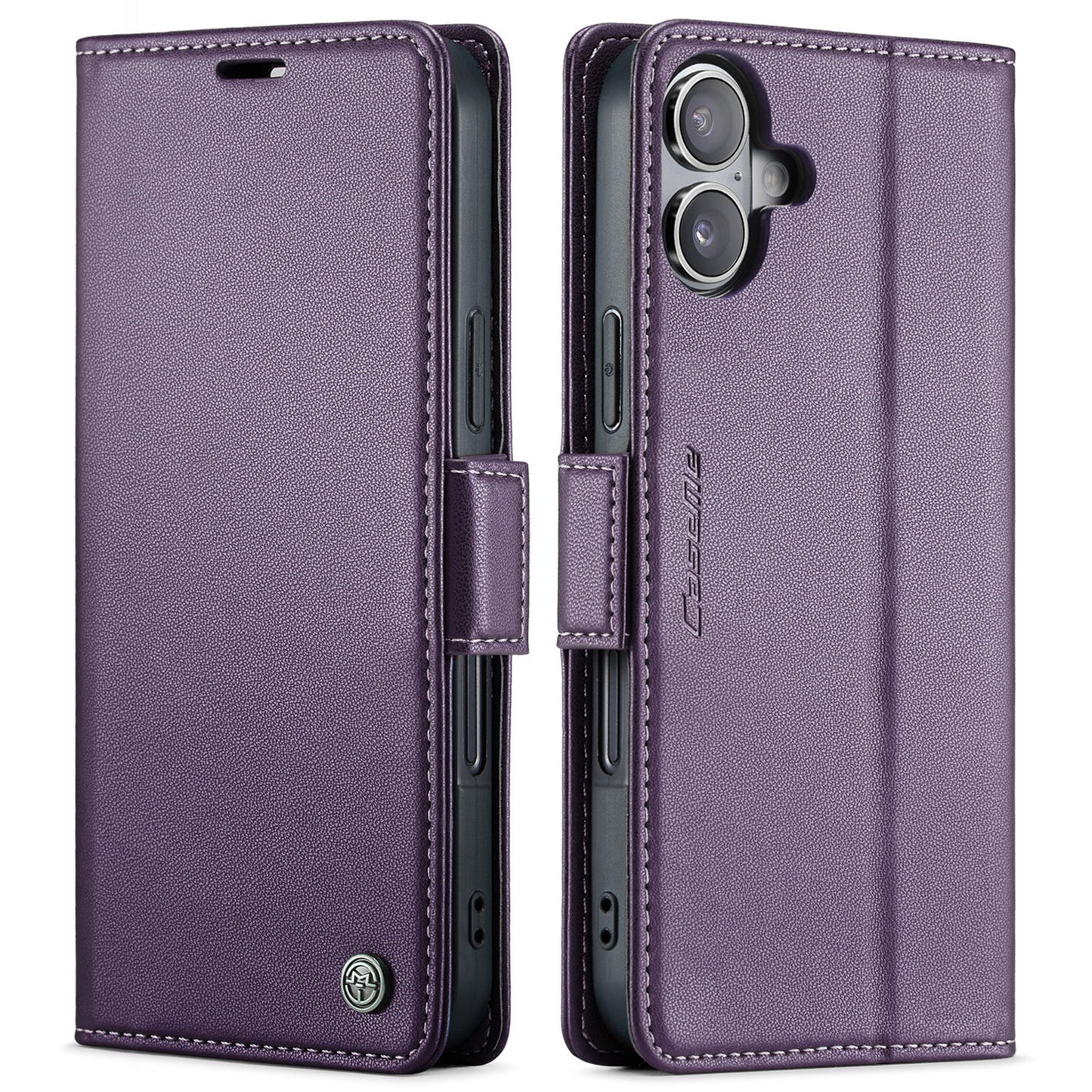 iPhone 17 Glänzende Wallet-Hülle – RFID-Schutz & Ständer
