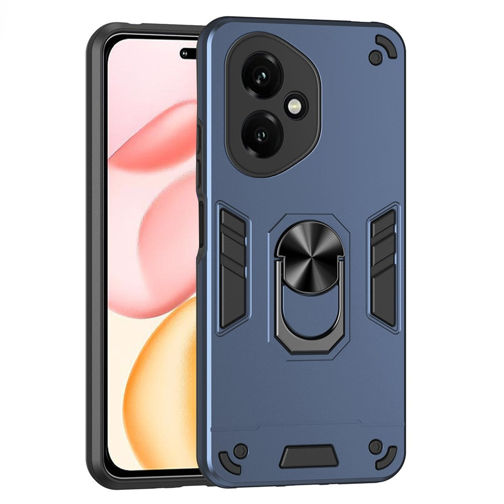 Honor 400 5G (Global) Handyhülle – Aus PC + TPU, mit Fallschutz & Ringständer
