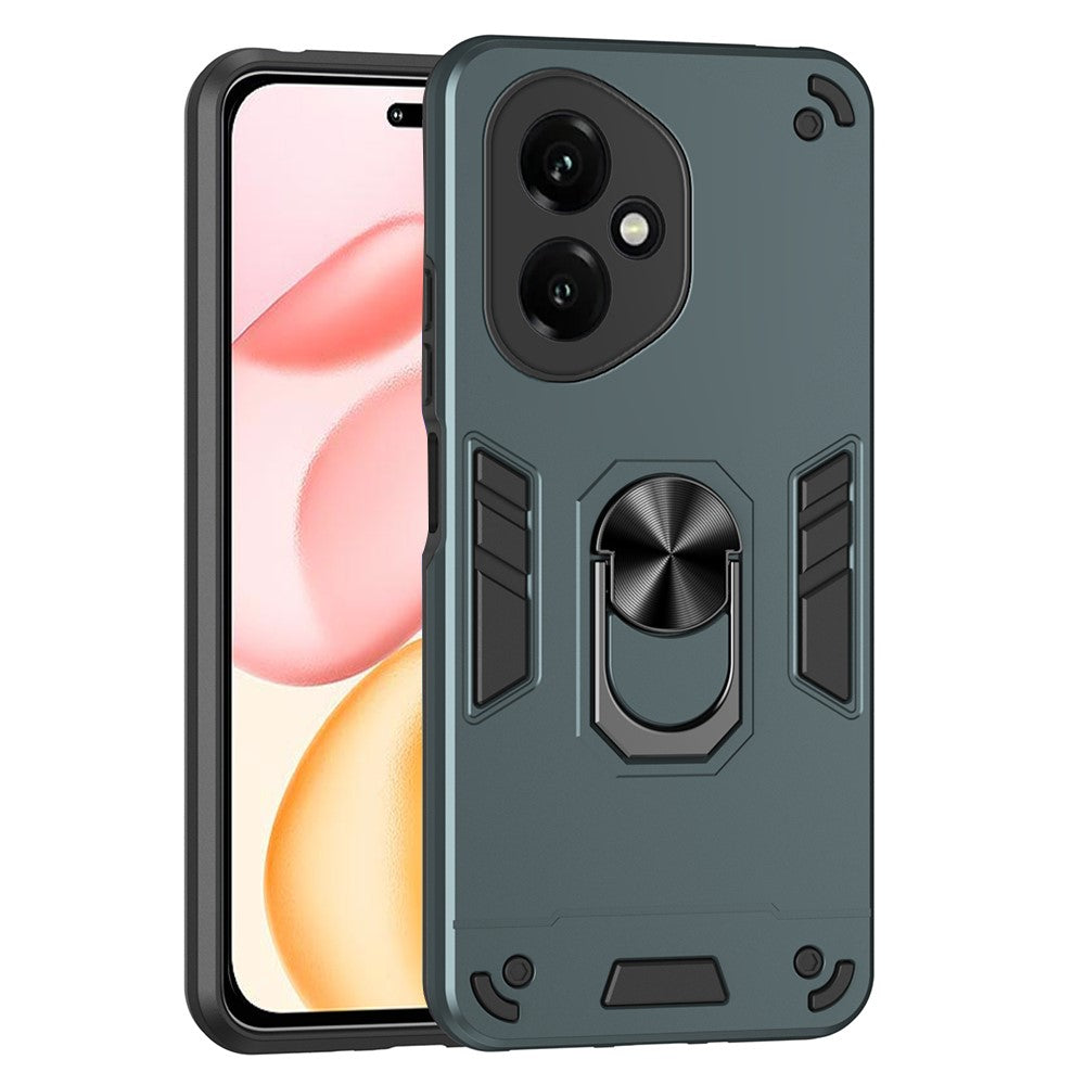 Honor 400 5G (Global) Handyhülle – Aus PC + TPU, mit Fallschutz & Ringständer