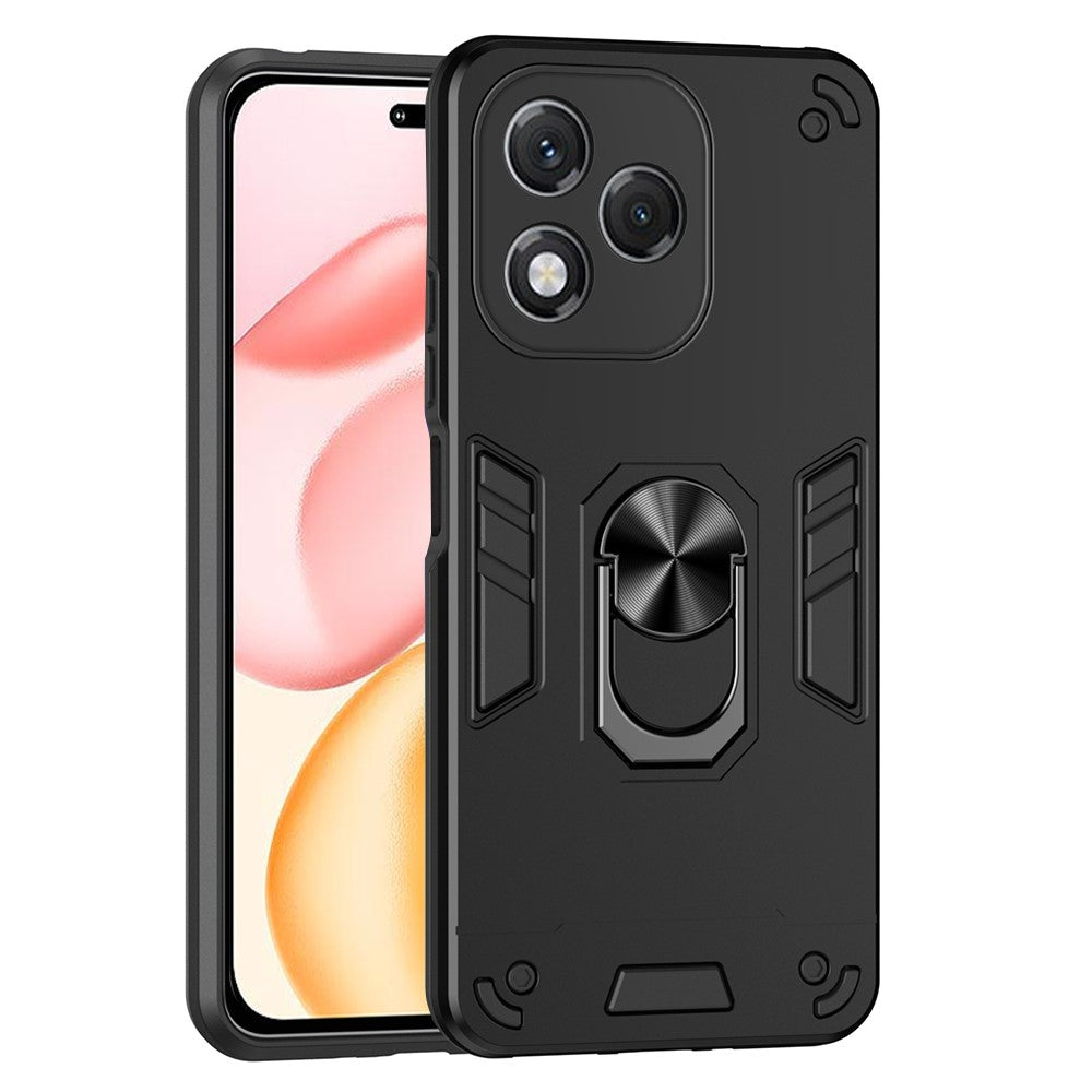 Honor 400 Lite 5G Handyhülle – Aus PC + TPU, mit Fallschutz & Ringständer