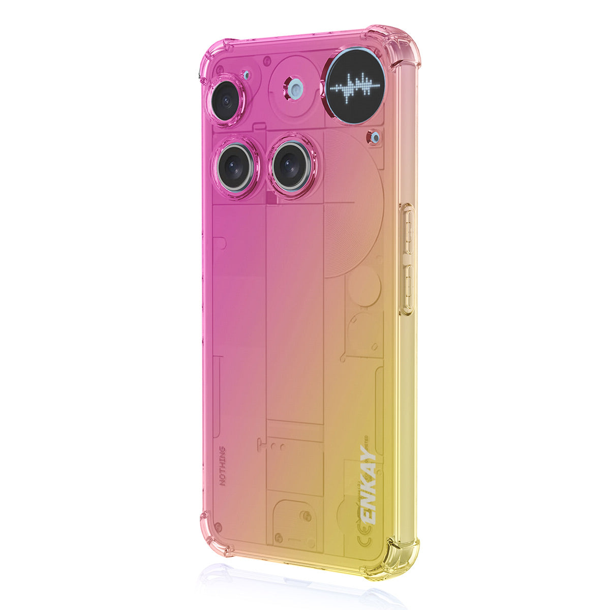 ENKAY For Nothing Phone (3) 5G TPU Case  Thickened Four Corner Drop-proof Phone Back Cover