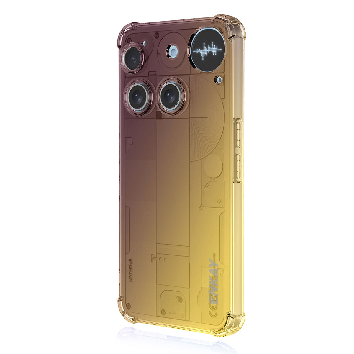 ENKAY For Nothing Phone (3) 5G TPU Case  Thickened Four Corner Drop-proof Phone Back Cover