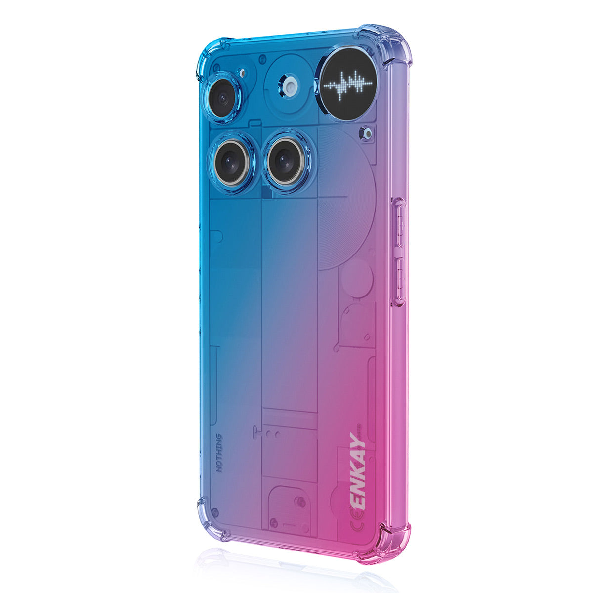 ENKAY For Nothing Phone (3) 5G TPU Case  Thickened Four Corner Drop-proof Phone Back Cover