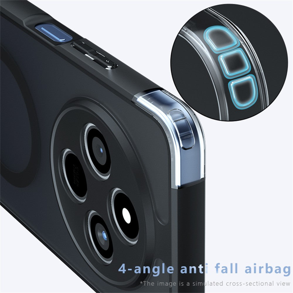 Magnetic Case for Xiaomi Redmi 14C 4G  /  14C 5G  /  Poco C75 4G  /  C75 5G  /  M7 5G Matte Skin Touch Phone Cover
