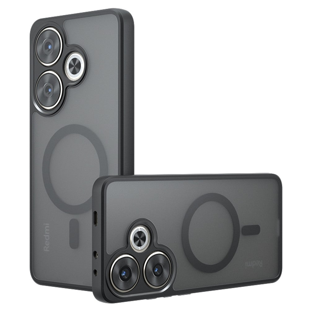 Magnetic Case for Xiaomi Poco F6 5G  /  Turbo 3 5G Matte Skin Touch Phone Cover