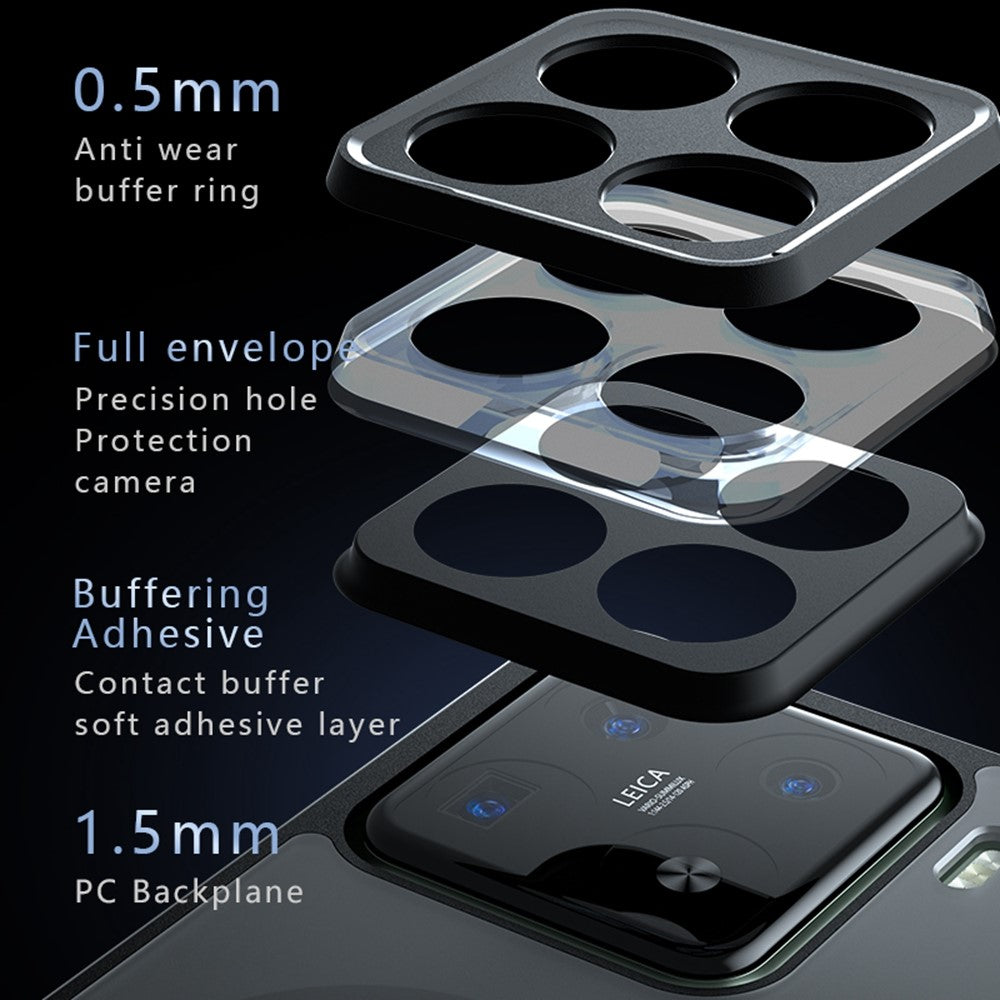 For Xiaomi 15 Pro Magnetic Case TPU + PC Matte Skin Touch Phone Cover