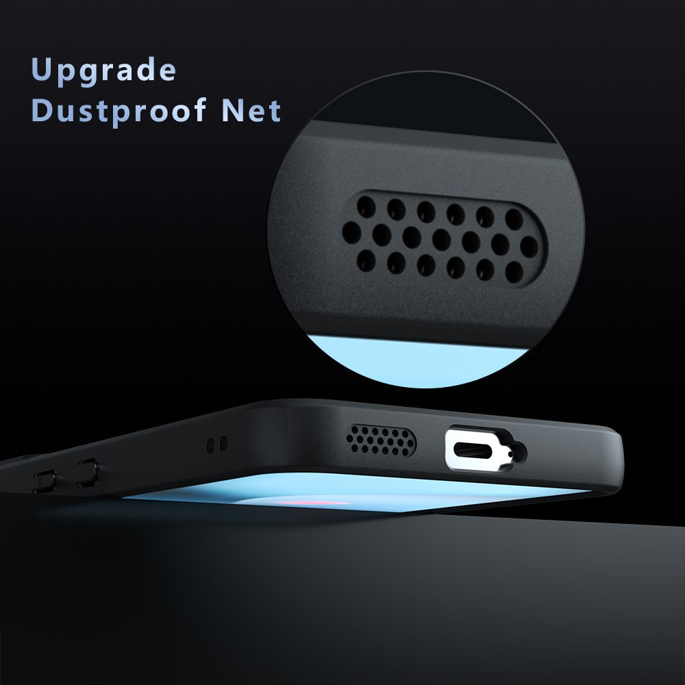 Nothing Phone (3) 5G Handyhülle – Aus TPU + PC, matte Handy-Rückseite, Transparent Schwarz