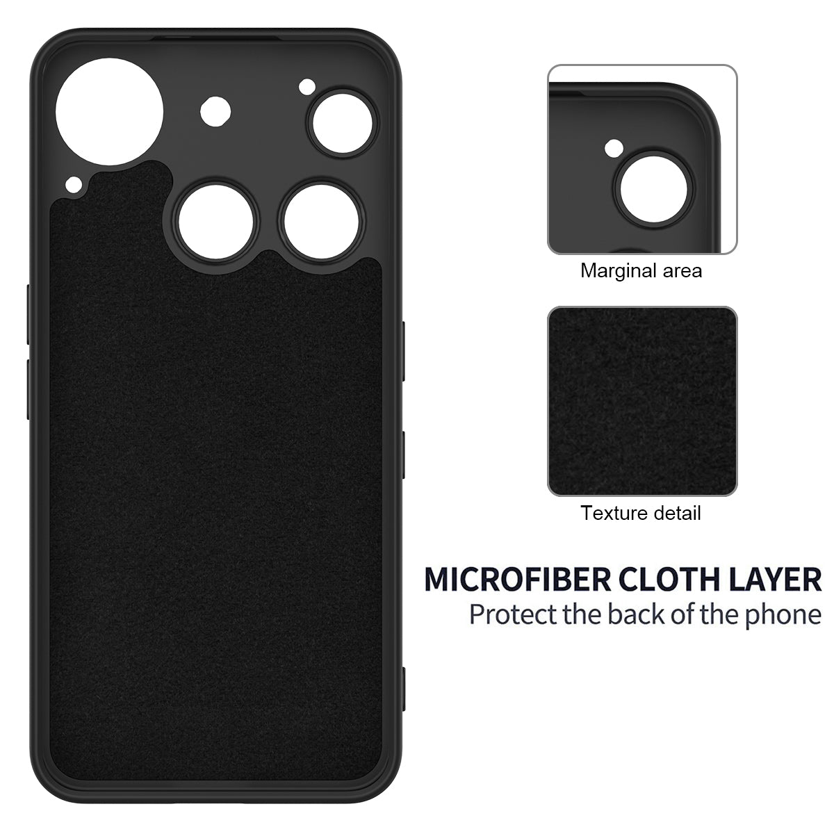 For Nothing Phone (3) 5G Liquid Silicone Case Phone Back Cover with Hand Strap