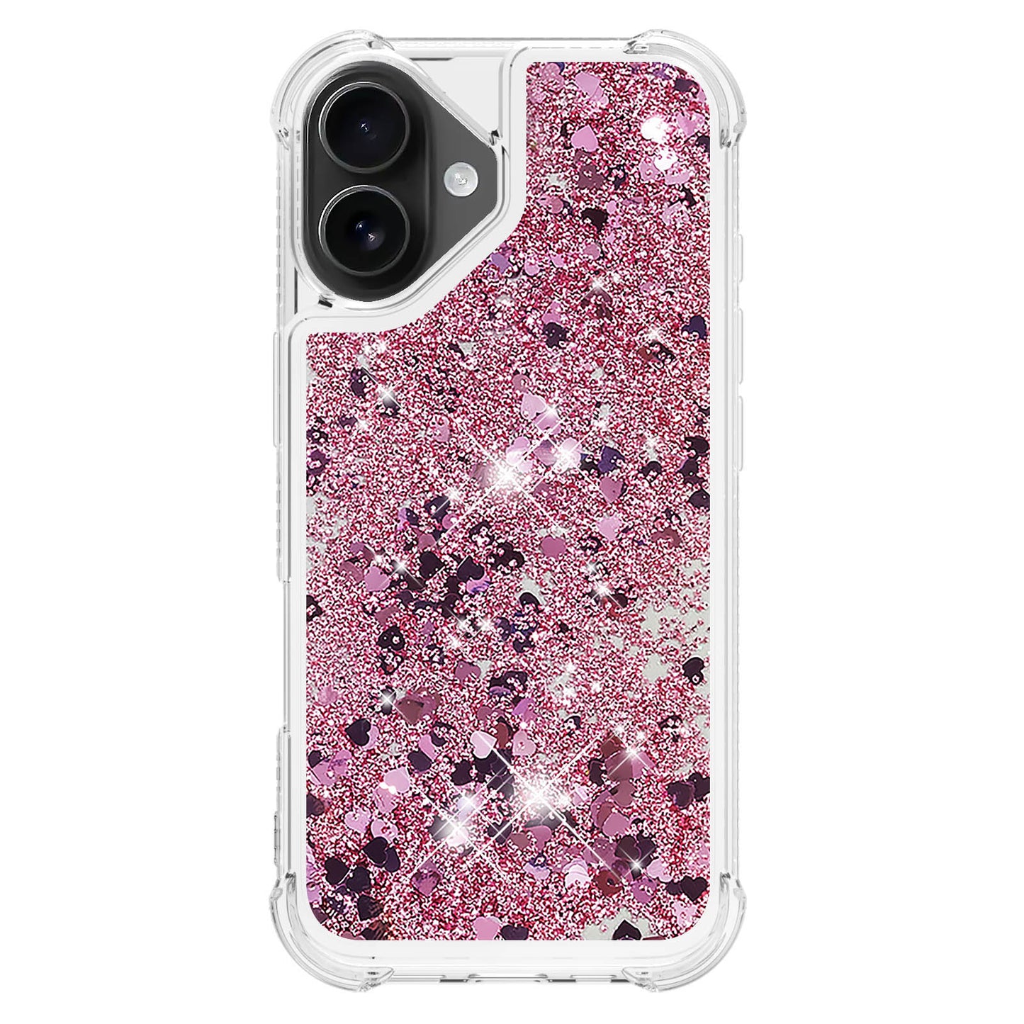 iPhone 17 Glitzer-Hülle – Stoßfest & mit Treibsand