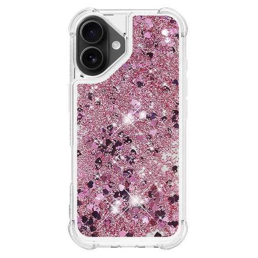 iPhone 17 Glitzer-Hülle – Stoßfest & mit Treibsand