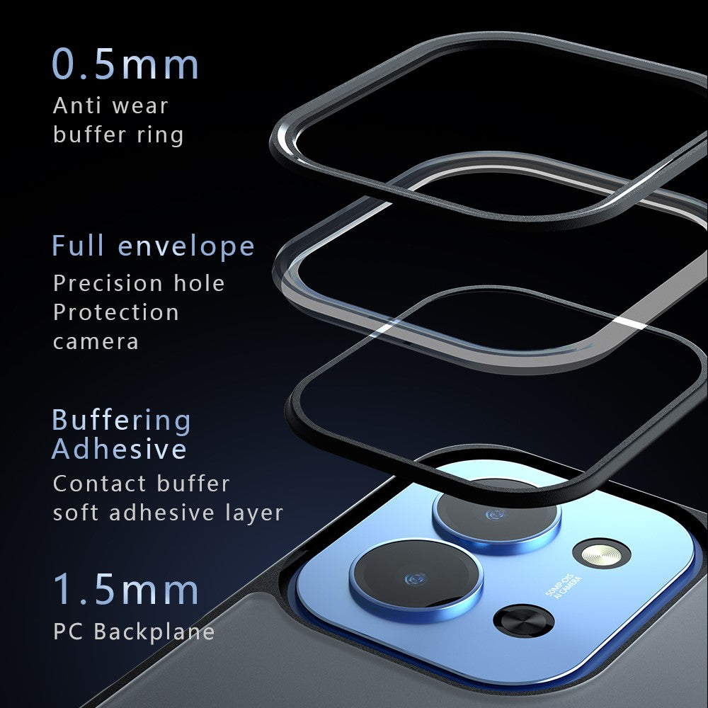 For Xiaomi Redmi 15C 5G (EU) (173mm) / 15C 4G (EU) (173mm) Magnetic Case TPU + PC Matte Skin Touch Phone Cover