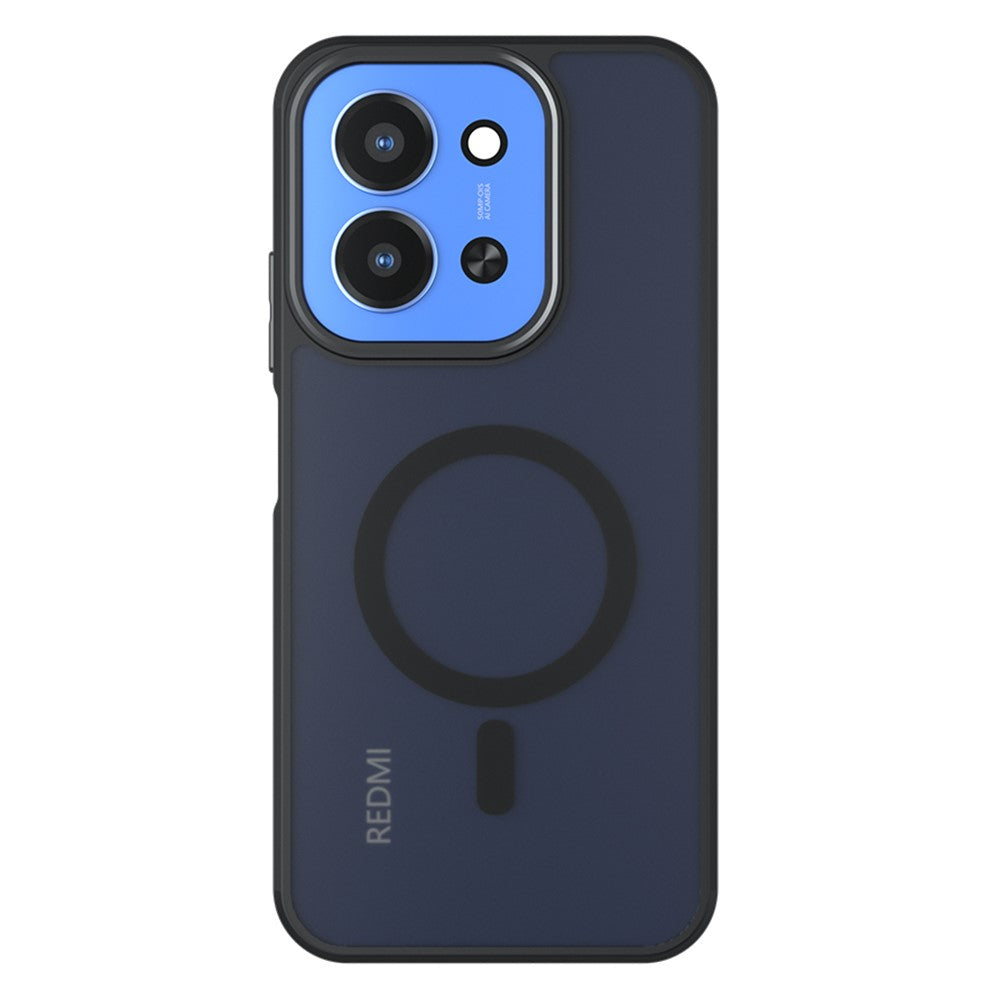 For Xiaomi Redmi 15C 5G (EU) (173mm) / 15C 4G (EU) (173mm) Magnetic Case TPU + PC Matte Skin Touch Phone Cover