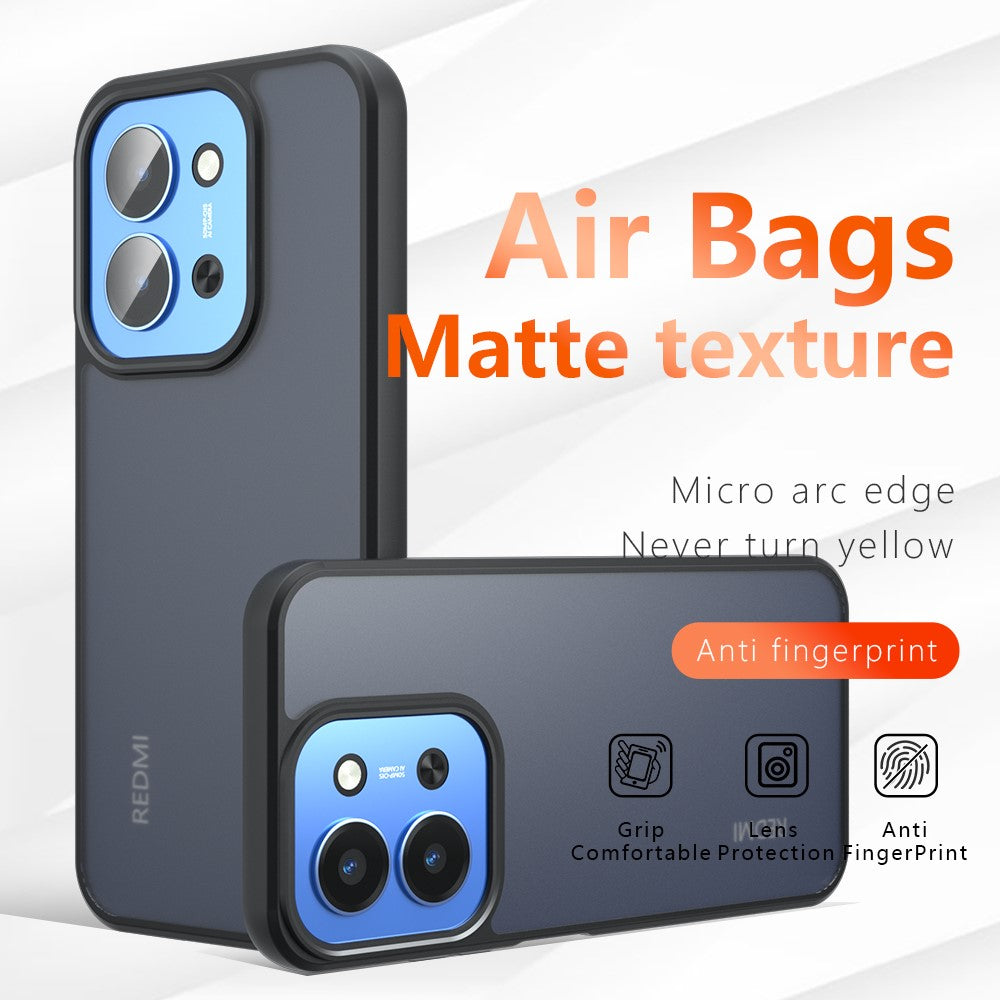 For Xiaomi Redmi 15C 5G (EU) (173mm) / 15C 4G (EU) (173mm) Magnetic Case TPU + PC Matte Skin Touch Phone Cover