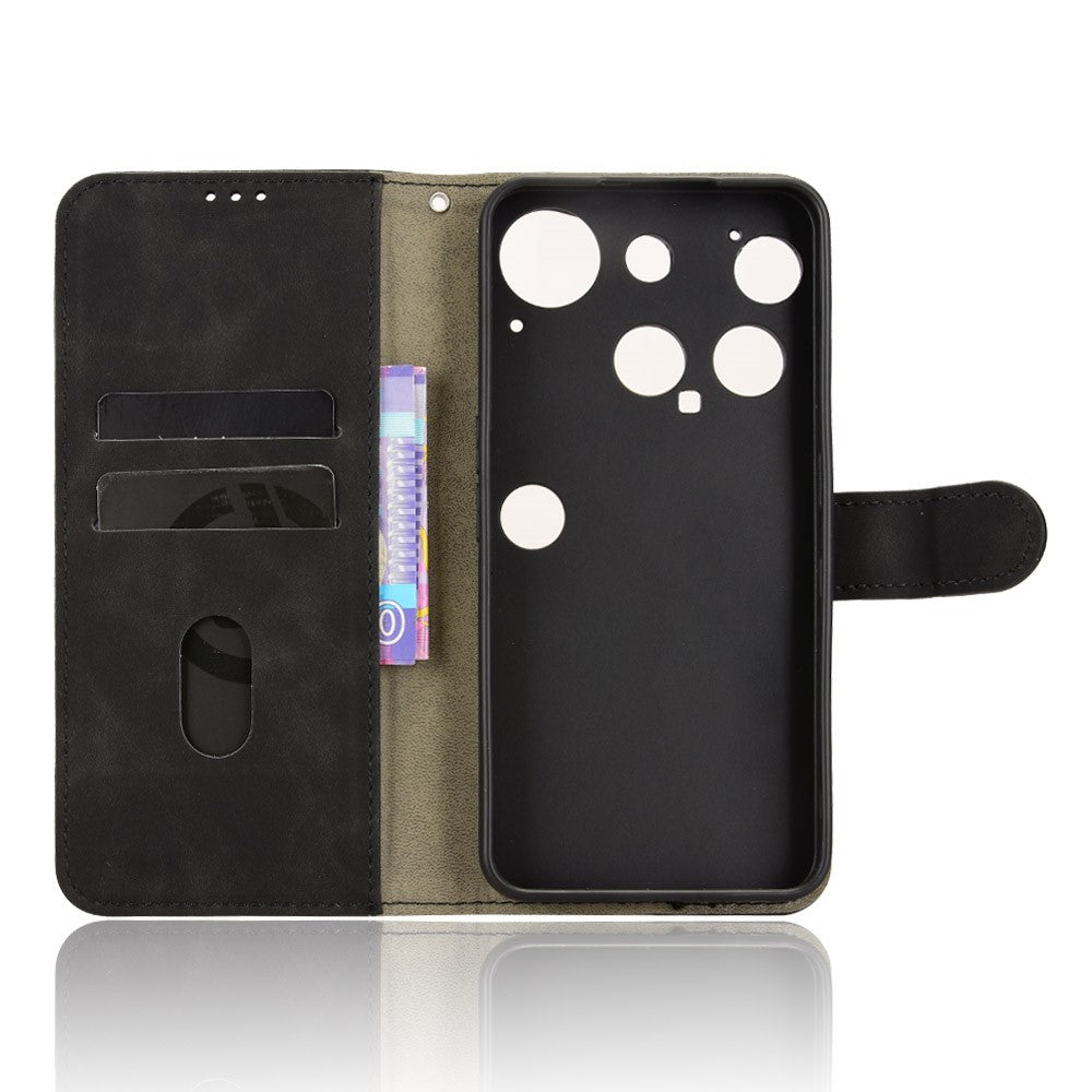 For Nothing Phone (3) 5G Leather Case Skin Feel Anti Drop Wallet Flip Phone Cover