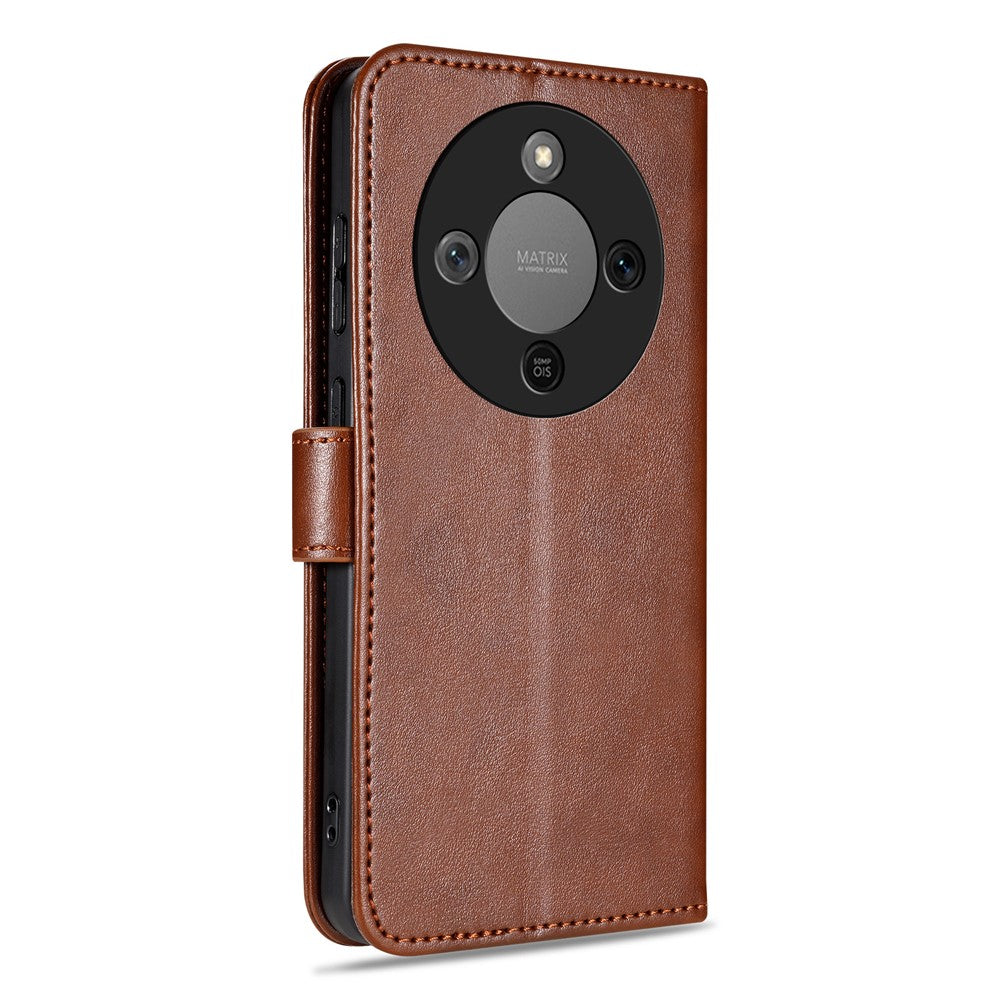 AZNS For Honor Magic8 Lite 5G / X9d 5G / X70 5G Case Anti-Scratch PU Leather Stand Wallet Phone Cover
