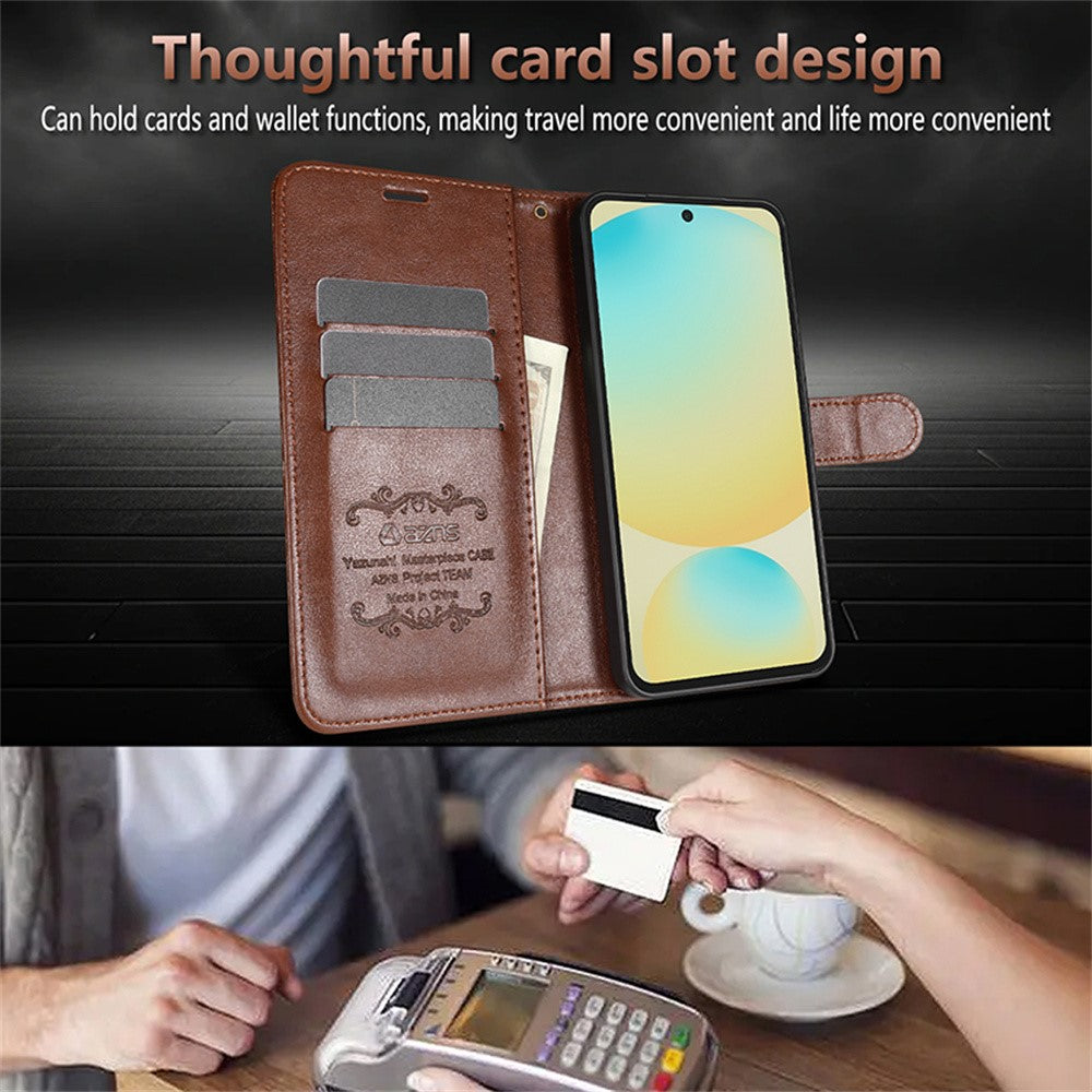 AZNS For Honor Magic8 Lite 5G / X9d 5G / X70 5G Case Anti-Scratch PU Leather Stand Wallet Phone Cover