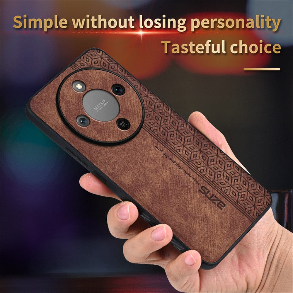 AZNS For Honor Magic8 Lite 5G / X9d 5G / X70 5G Case Protective PU Leather Covered TPU Phone Shell