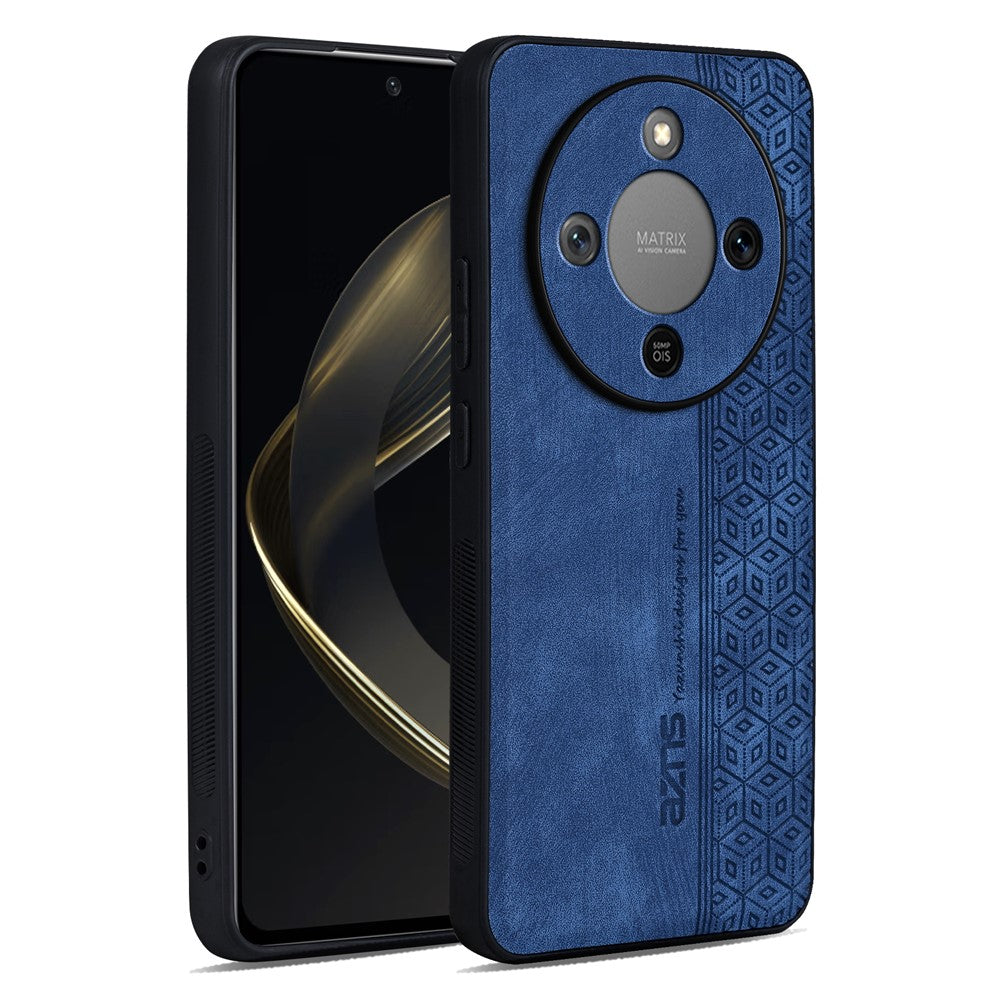 AZNS For Honor Magic8 Lite 5G / X9d 5G / X70 5G Case Protective PU Leather Covered TPU Phone Shell
