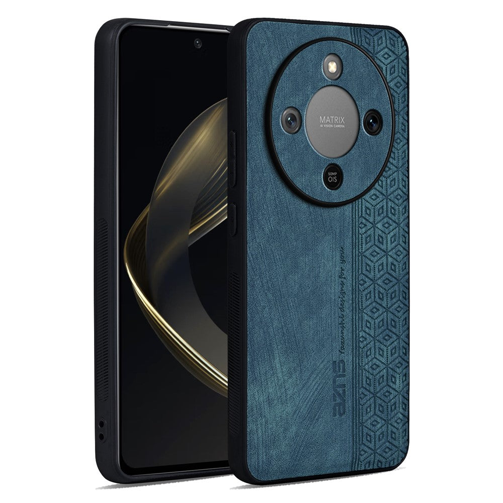 AZNS For Honor Magic8 Lite 5G / X9d 5G / X70 5G Case Protective PU Leather Covered TPU Phone Shell