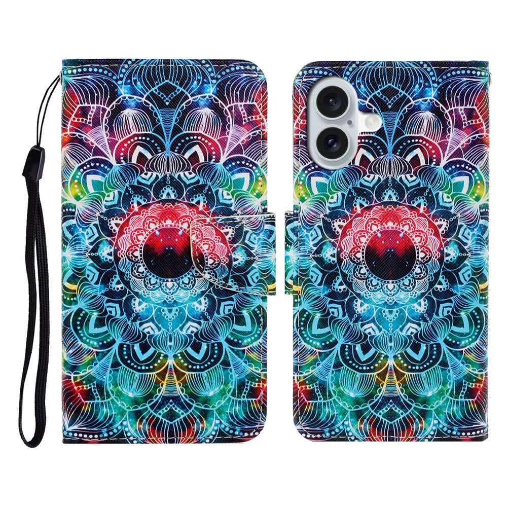 iPhone 17 Hülle mit Musterdruck & Ständerfunktion