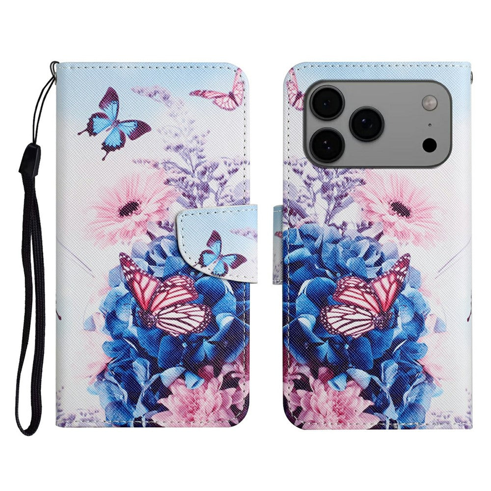 iPhone 17 Pro Max Hülle mit Musterdruck & Ständerfunktion