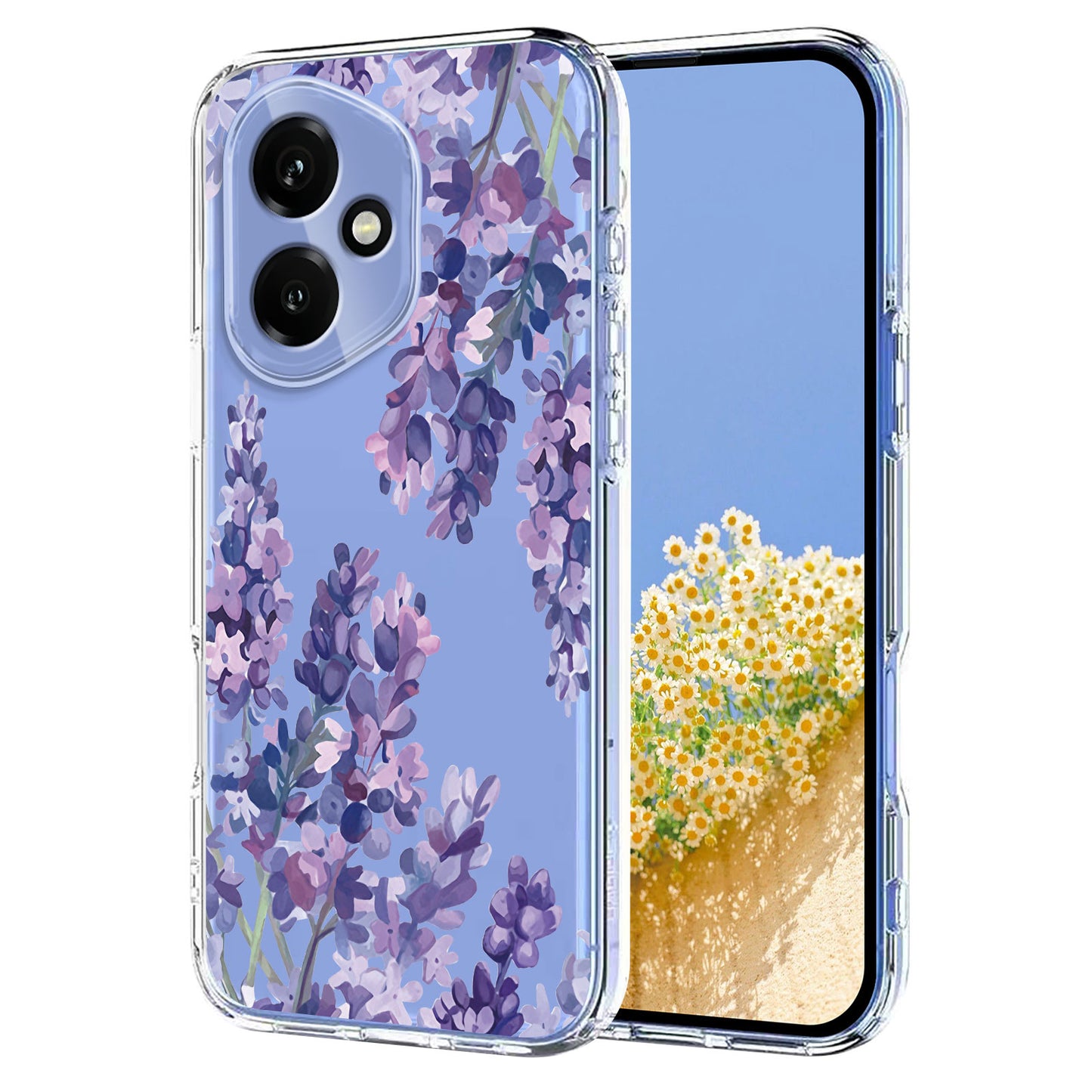 For Honor 400 5G (Global) Case Butterfly Floral Pattern Printing TPU Phone Back Cover