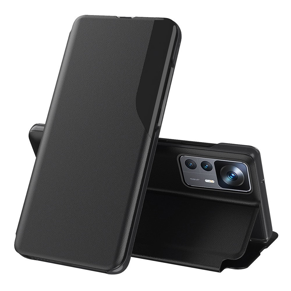 For Xiaomi 12T 5G / 12T Pro 5G / Redmi K50 Ultra 5G Phone Case Folio Flip PU Leather Stand Cover