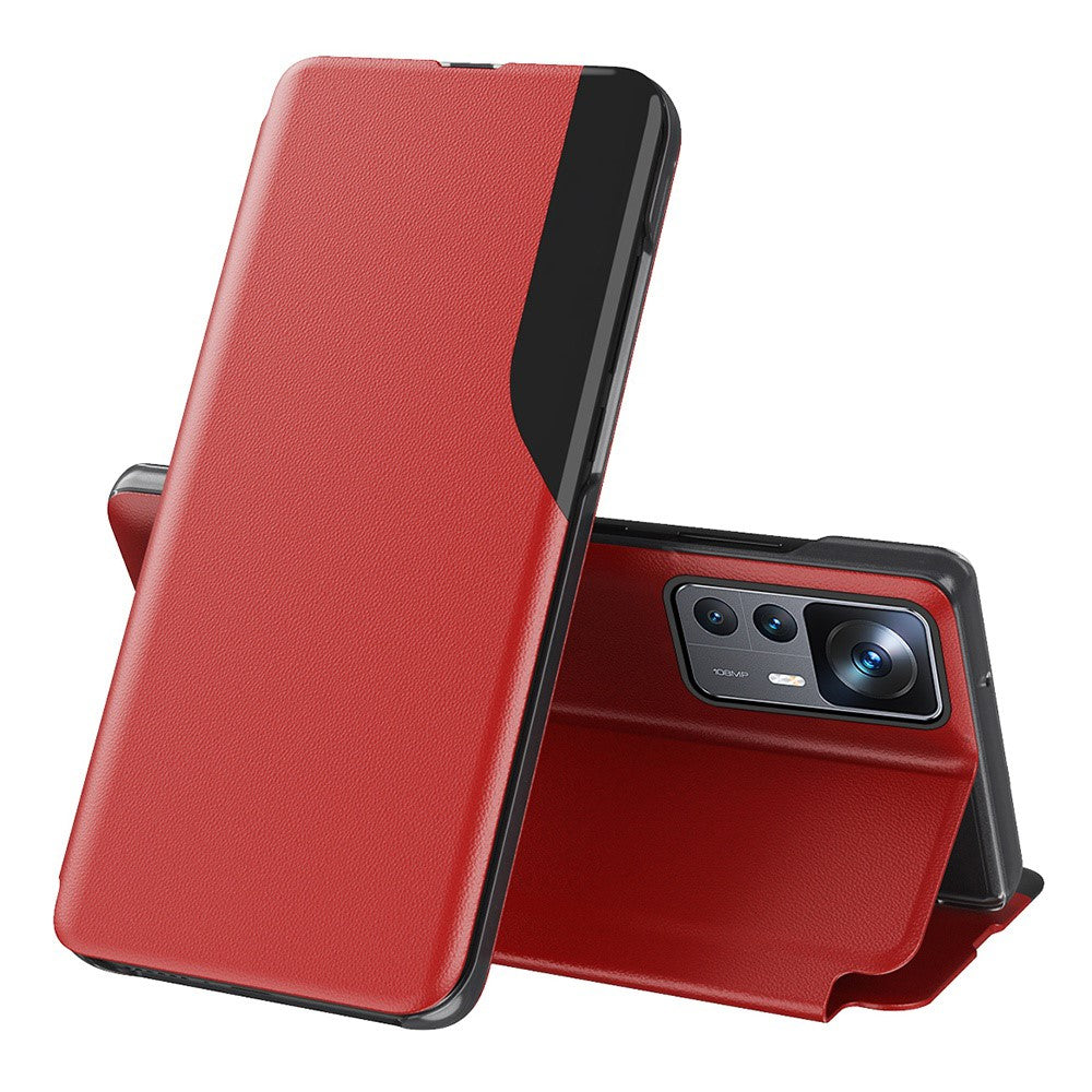 For Xiaomi 12T 5G / 12T Pro 5G / Redmi K50 Ultra 5G Phone Case Folio Flip PU Leather Stand Cover