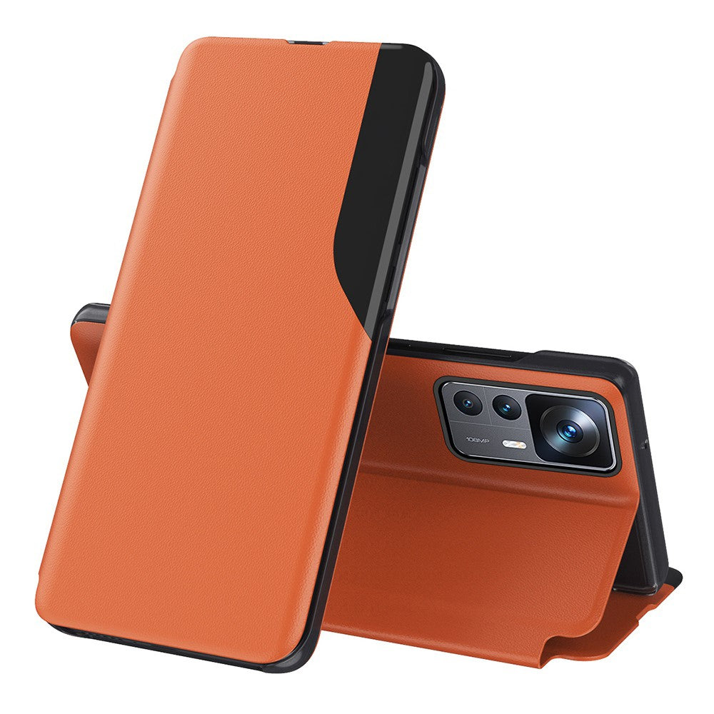 For Xiaomi 12T 5G / 12T Pro 5G / Redmi K50 Ultra 5G Phone Case Folio Flip PU Leather Stand Cover