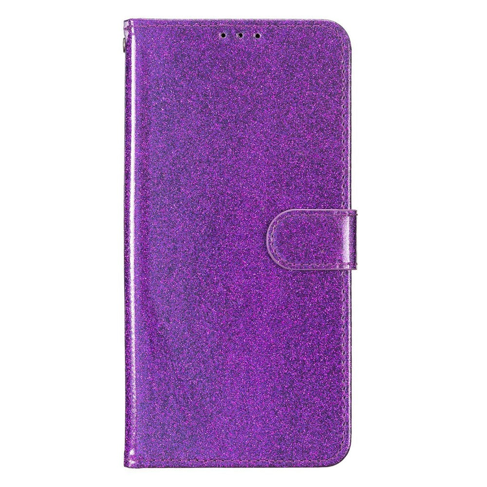 For Xiaomi 15T Wallet Case Glitter Anti-Scratch Leather Stand Phone Cover with Strap