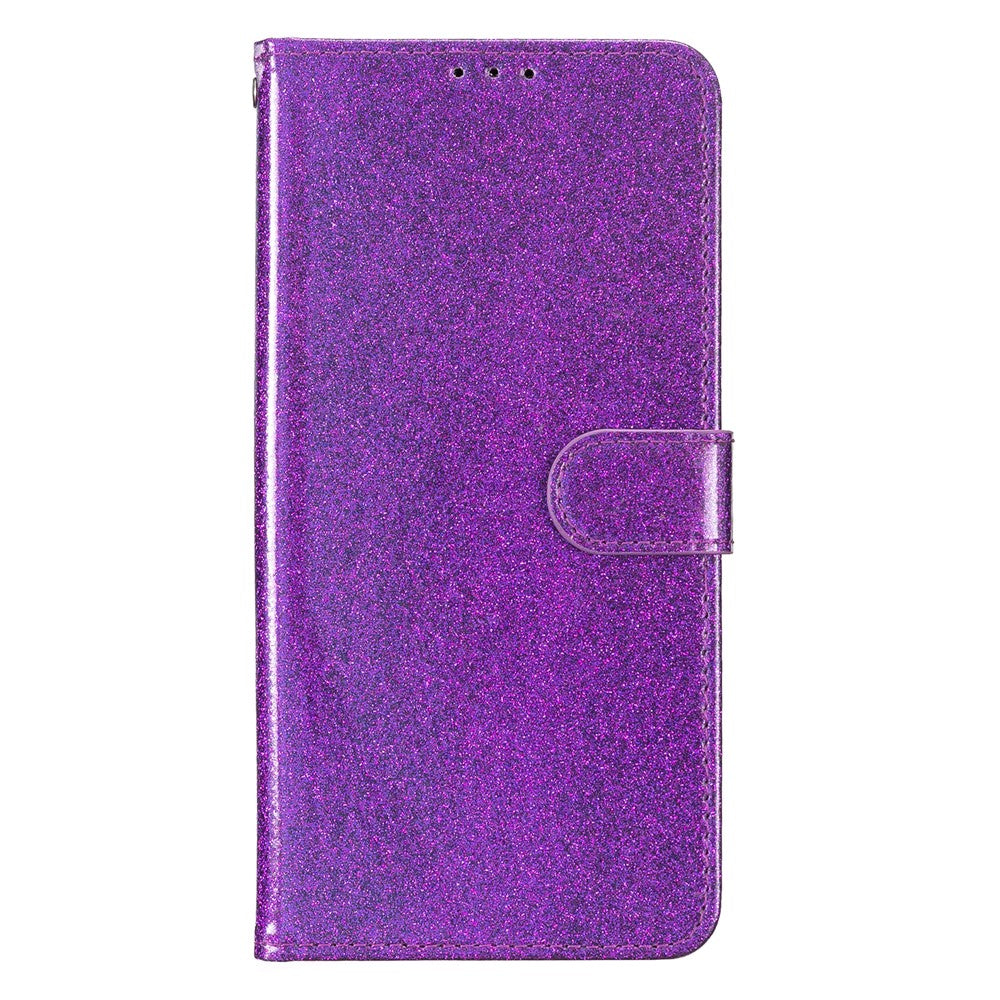 For Xiaomi 15T Pro Wallet Case Glitter Anti-Scratch Leather Stand Phone Cover with Strap