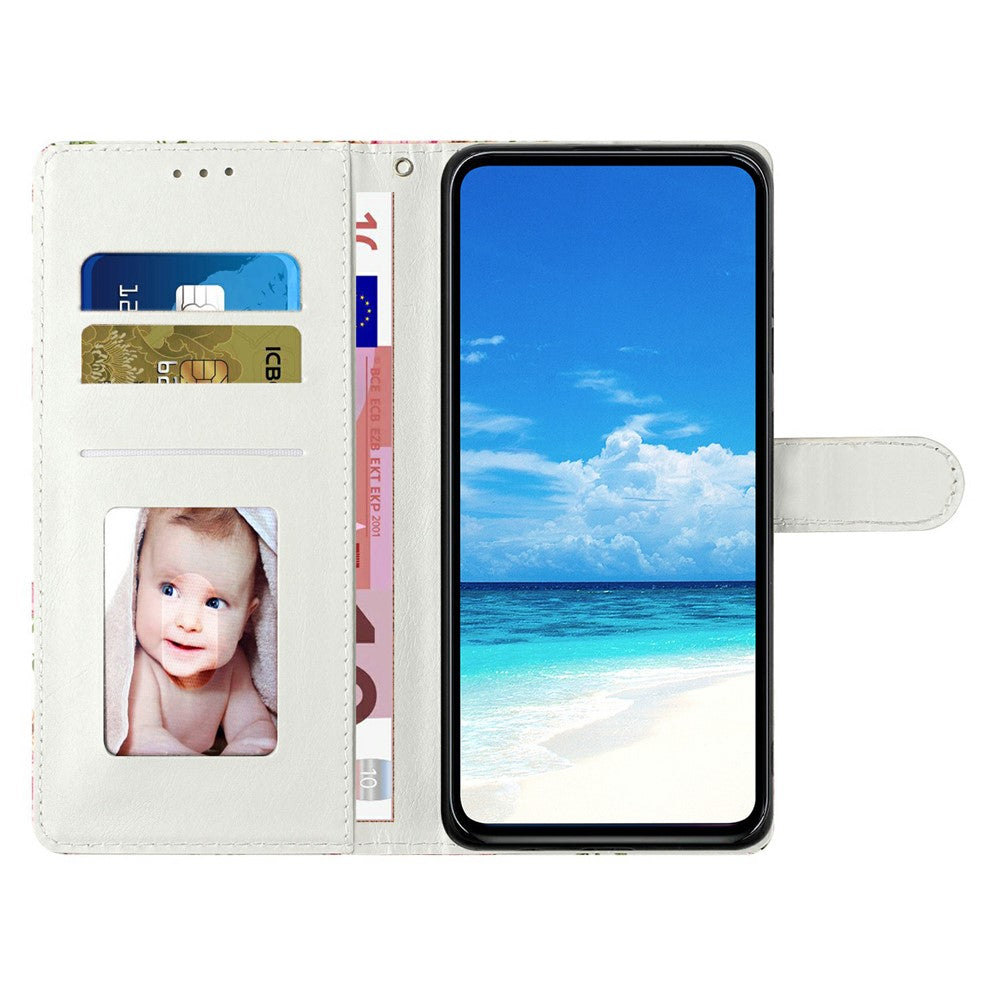For Xiaomi 15T Pro Wallet Case PU Leather Pattern Printing Stand Phone Cover with Strap