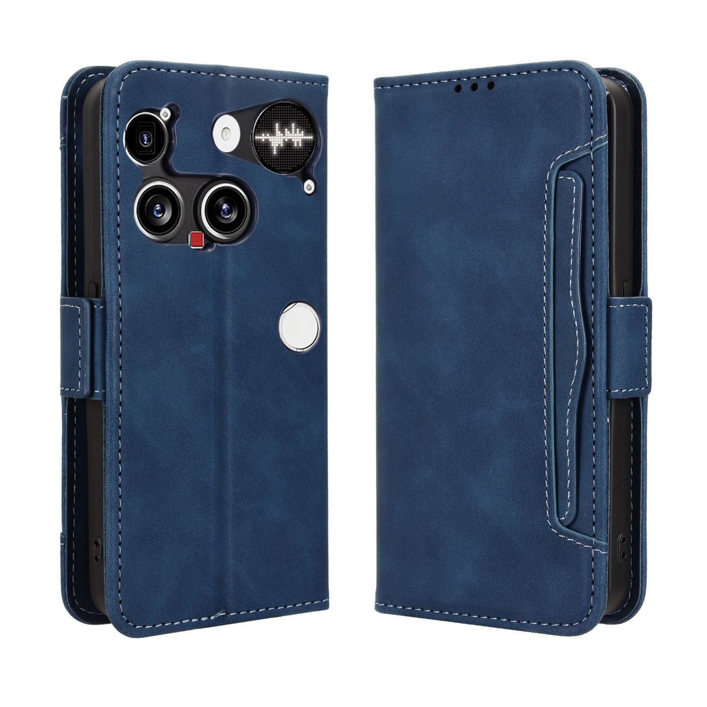 For Nothing Phone (3) 5G Leather Case Phone Wallet Cover with Multiple Card Slots