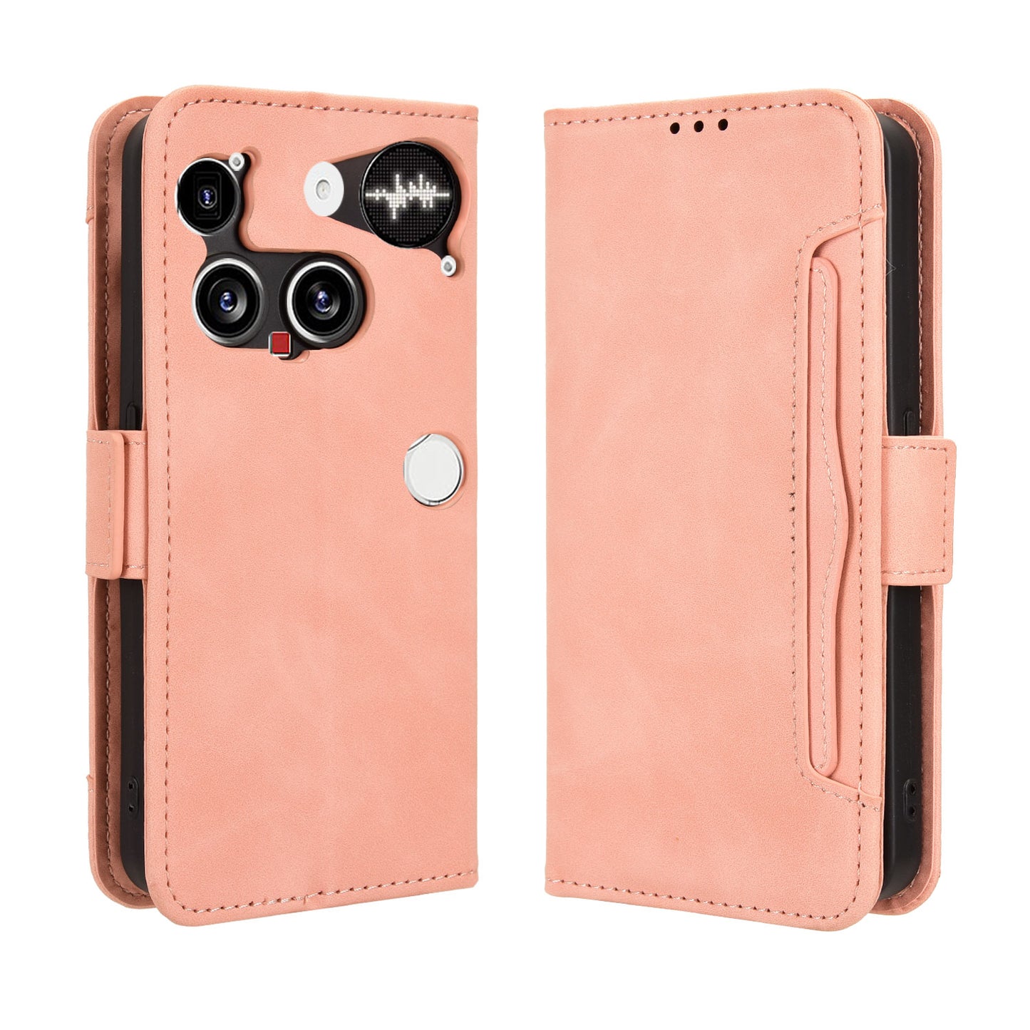 For Nothing Phone (3) 5G Leather Case Phone Wallet Cover with Multiple Card Slots