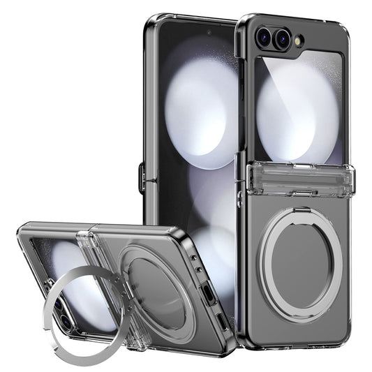 Galaxy Z Flip7 FE 5G / Galaxy Z Flip6 5G – Magnetische Handyhülle aus PC, mit Ständer