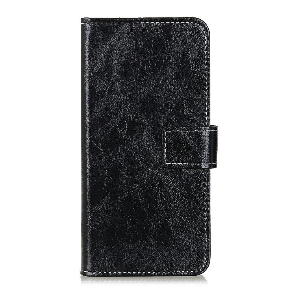 For Xiaomi Redmi 15C 5G (EU) (173mm) / 15C 4G (EU) (173mm) Case Wallet Leather Phone Cover Crazy Horse Texture