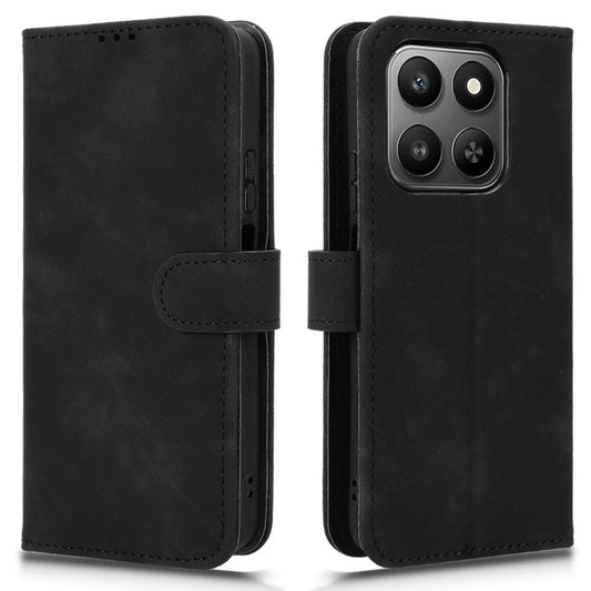 For Honor 400 Smart 5G / 4G / X7d 4G Leather Case Skin Feel Anti Drop Wallet Flip Phone Cover