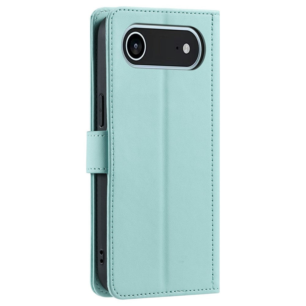 iPhone Air Wallet-Hülle – Rautenmuster mit Geldbörsenfunktion & Riemen