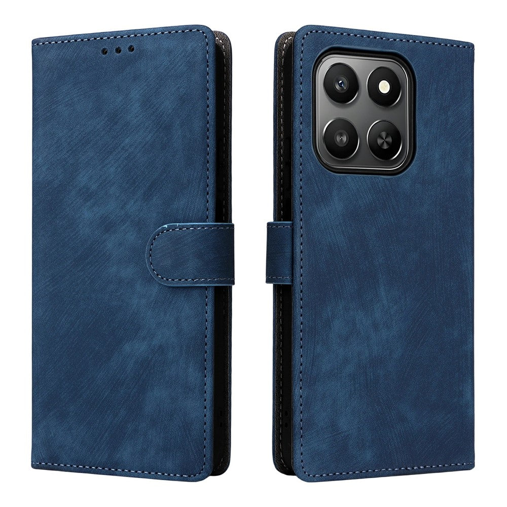 For Honor 400 Smart 5G / 4G / X7d 4G Case Wallet RFID Blocking PU Leather Phone Cover Stand with Strap