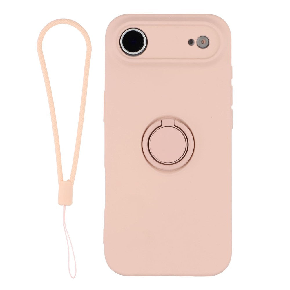 iPhone Air Silikonhülle – Leicht & Mit Schwenkring-Ständer