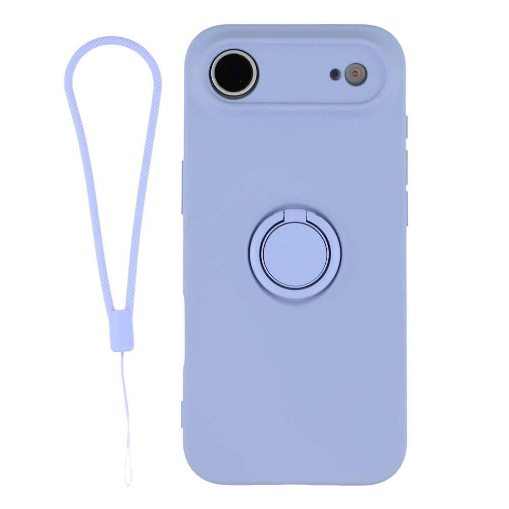 iPhone Air Silikonhülle – Leicht & Mit Schwenkring-Ständer