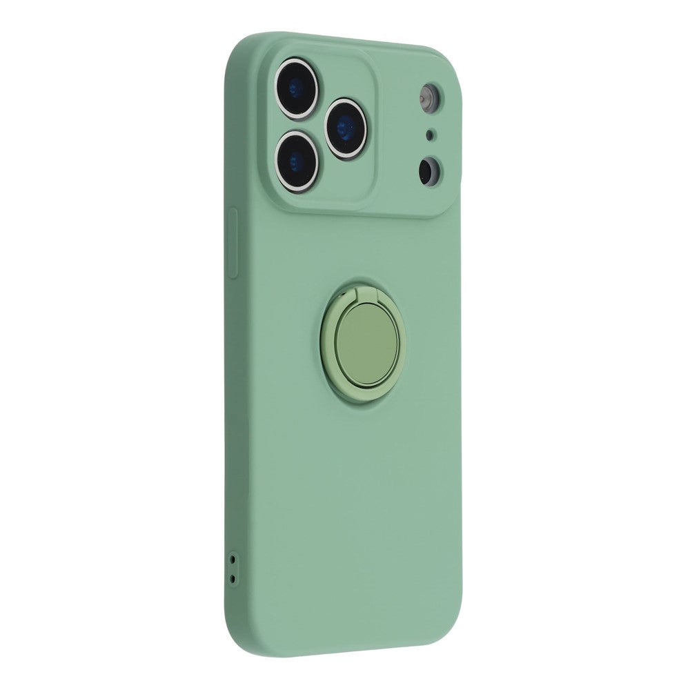 iPhone 17 Pro Silikonhülle – Leicht & Mit Schwenkring-Ständer