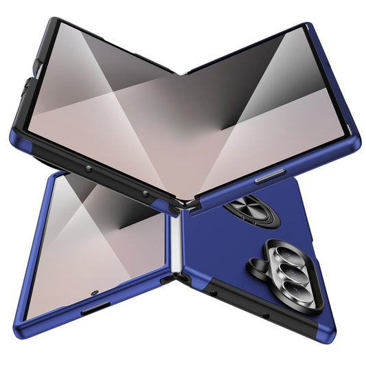 Galaxy Z Fold7 5G – Handyhülle aus Kunststoff und TPU, mit Ständer, mit Ringhalter