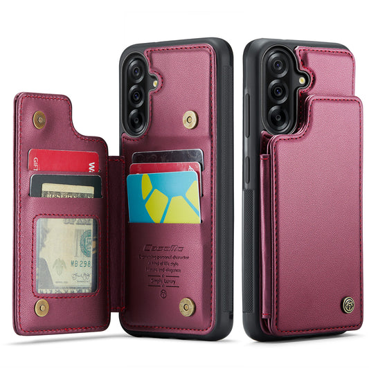 Galaxy A17 5G/4G Faltbare Wallet-Hülle – RFID & 5 Kartenfächer