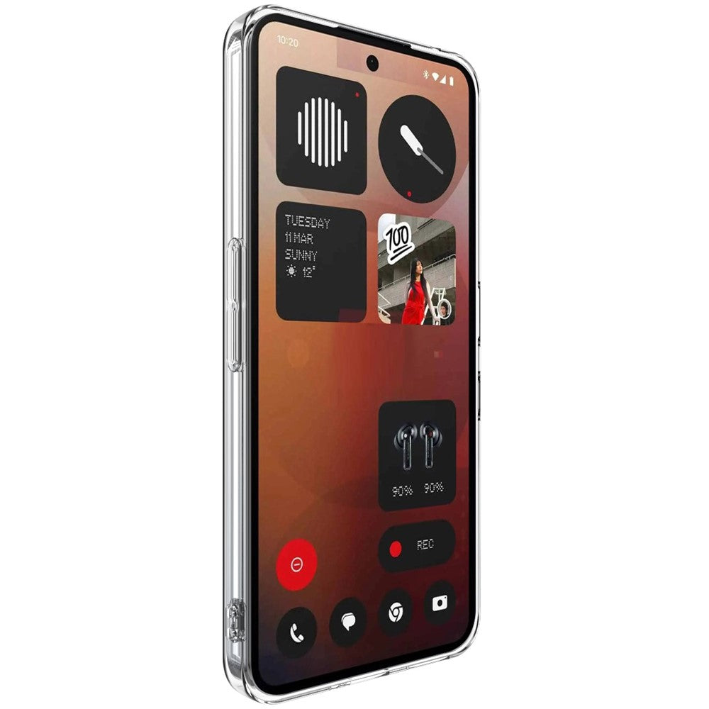 IMAK UX-5 Series For Nothing Phone (3a) Transparent TPU Phone Case Protective Phone Cover