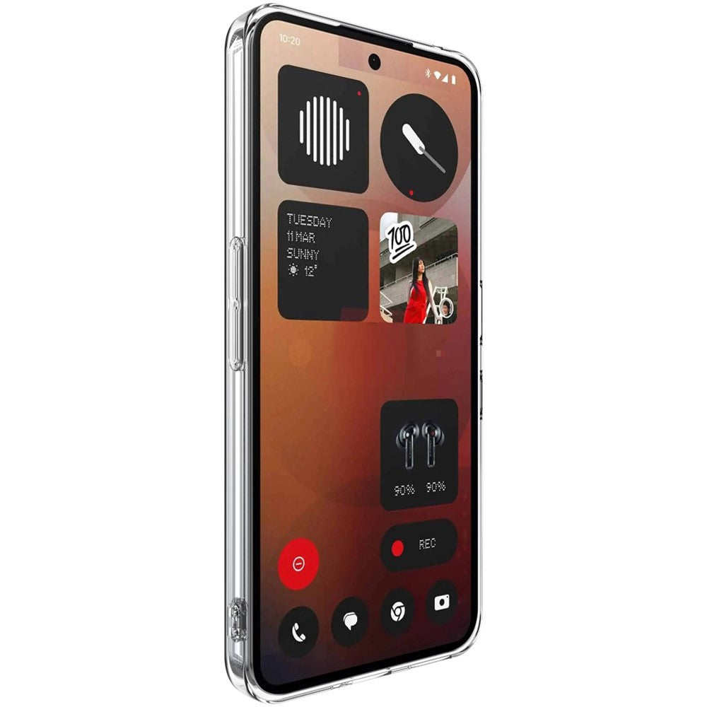 IMAK UX-5 Series For Nothing Phone (3a) Pro Transparent TPU Phone Case Protective Phone Cover