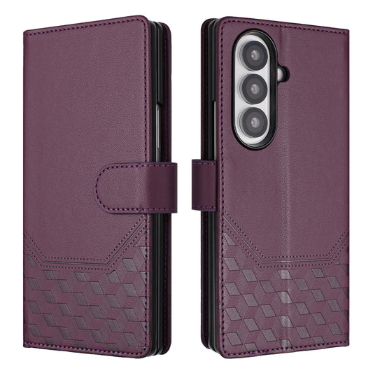 Galaxy Z Fold7 5G Lederhülle mit Riemen & RFID-Schutz