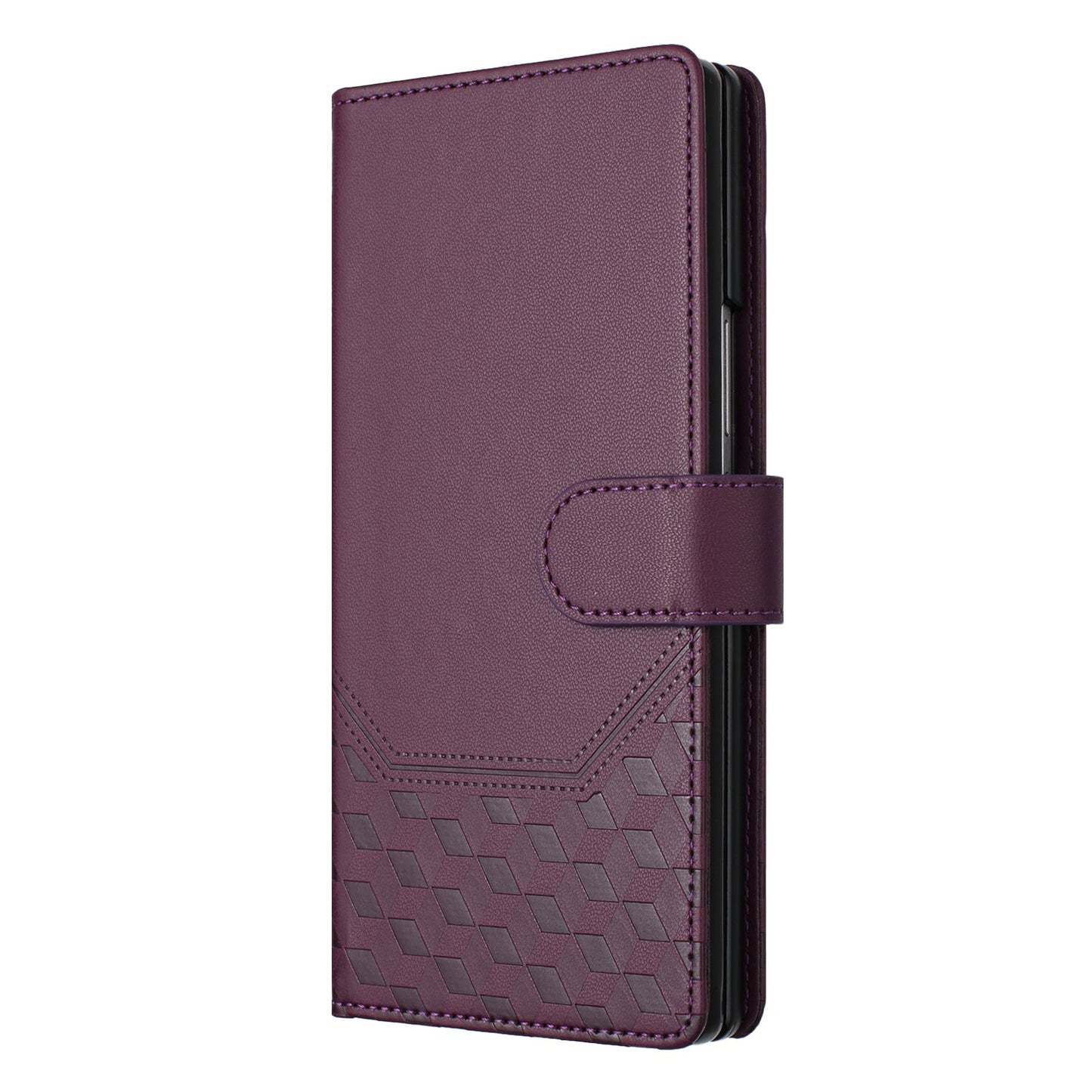 Galaxy Z Fold7 5G Lederhülle mit Riemen & RFID-Schutz